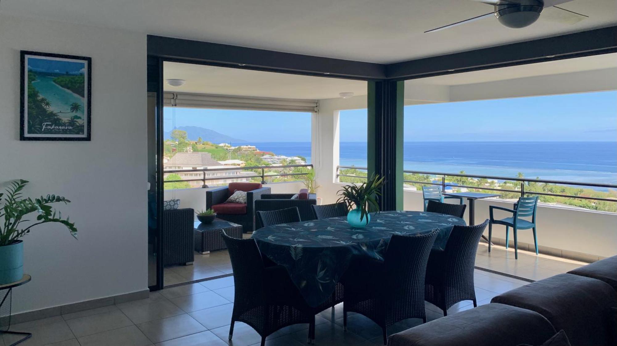 Apartmán Kaili Ocean View Luxury 2Br Ac Throughout Fiber Wifi & Pool Papeete  Exteriér fotografie