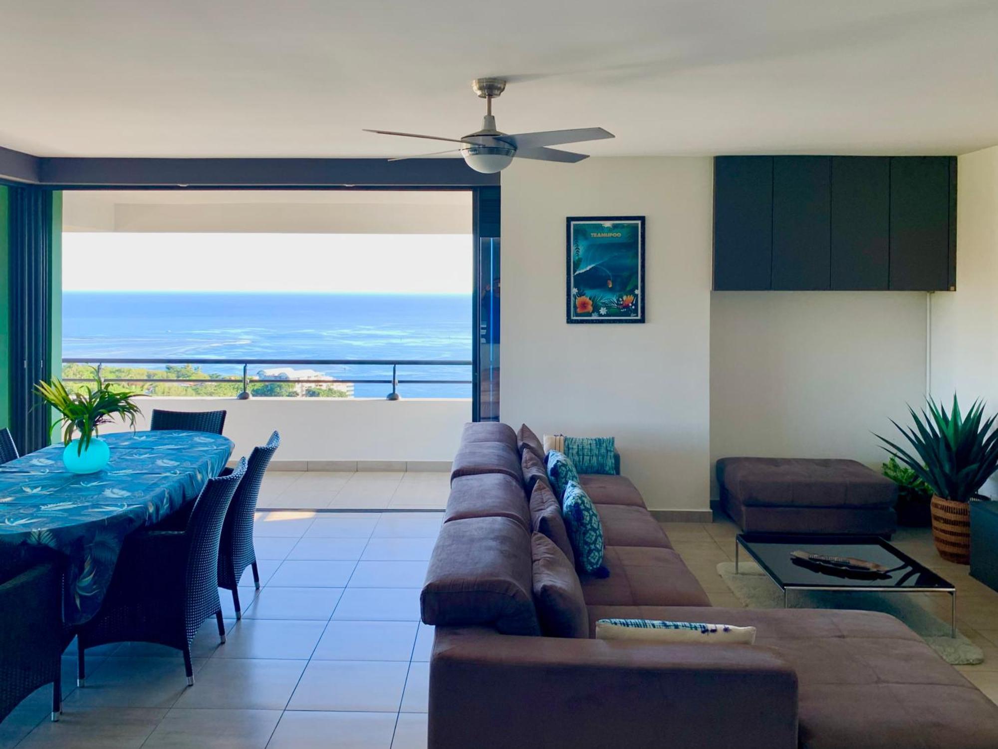 Apartmán Kaili Ocean View Luxury 2Br Ac Throughout Fiber Wifi & Pool Papeete  Exteriér fotografie