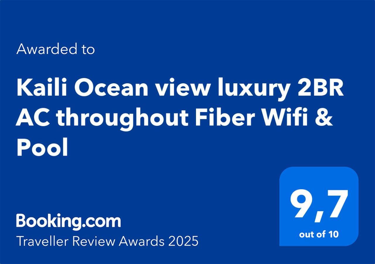 Apartmán Kaili Ocean View Luxury 2Br Ac Throughout Fiber Wifi & Pool Papeete  Exteriér fotografie